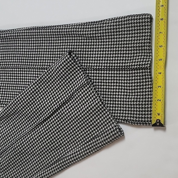 Cartonnier by Anthropologie Houndstooth Elastic Waist Kick Flare Crop Pa… - Picture 16 of 16